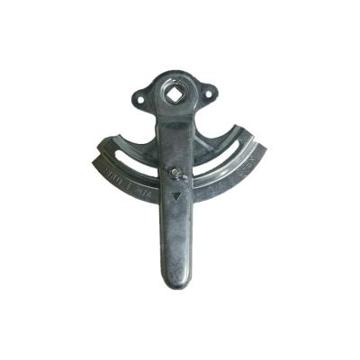 China Galvanized Steel Sheet Quadrant Damper Handle For Volume Control HVAC Damper for sale