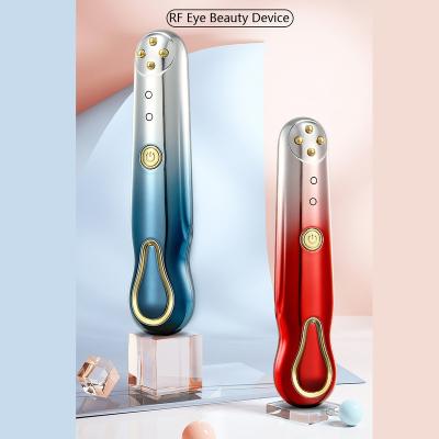 China Skin Tightening Mini Facial Massager Tool Beauty Portable Electric Vibration Eye Massager Wrinkle Remover Eye Massage Pen for sale