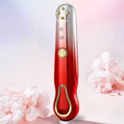 China Skin Tightening Beauty Battery Operated Portable Eye Relax Exercise Equipment Eye Care Massager Home Use Portable Eye Beauty Pen for sale