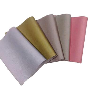 China waterproof leather fabric rexine leather for furniture upholstery faux leather fabric roll for sale