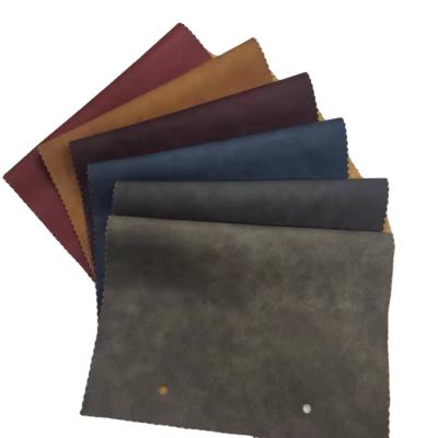 China Hotsale PU leather waterproof faux roll synthetic leather fabric for sofas furniture upholstery for sale