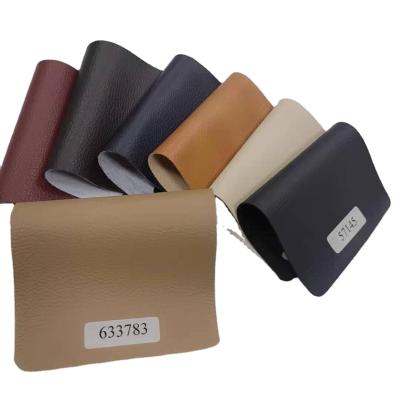 China Waterproof Leather Fabric PVC Leather Material Waterproof For Sofas Furniture Synthetic Leather Upholstery for sale