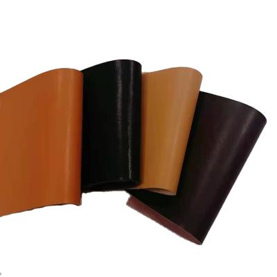 China Waterproof PVC rexine leather for sandals making faux leather fabric shoes leather upper material for sale