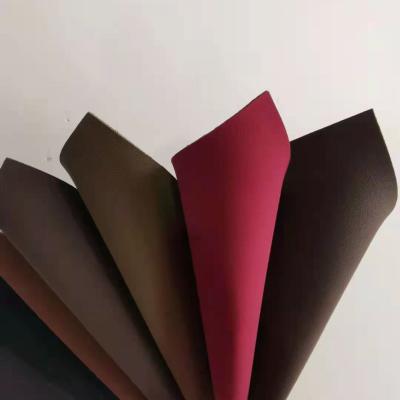 China 2021 Anti-rust Rexine Synthetic Leather Rexine Support Leather Shoe PVC Thick Nonwoven For Ambient Shoe Upper for sale