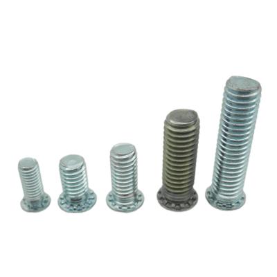 China Pan Carbon Steel Zinc Plated Self Clinging Stud Screw for sale