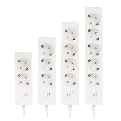 China General Appliances OEM Manufacturer Surge Protector Power Strip Eu With 2 Outlet Power Cable Eu Plug 16A for sale