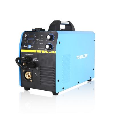 China PORTABLE 4 in 1 Flux MIG Magnetic Flux MIG Muttahida Majlis-e-Amal Cat CO2 Pulse Welder Plasma Machine For Sale for sale