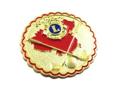 China IMKGIFT make Lions club collector lapel pin   Rare-Lion-Club-International-Pixley-  Past President Lapel Service Pin for sale