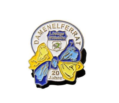 China Die-struck lapel pin , Soft enamel badge , offset print lapelpin ,semi-cloissone pin  , hard enamel badge,glitter pin for sale