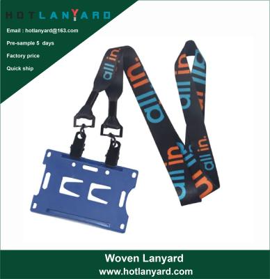 China Promotional Sublimation Sublimated Custom ID Card Holders Lanyards with Logo Hotlanyard for sale