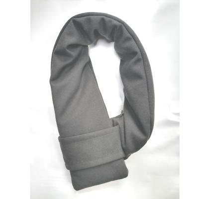 China Long Manufacturer USB Direct Selling Collar Cotton Warm Winter Heating Scarf for sale