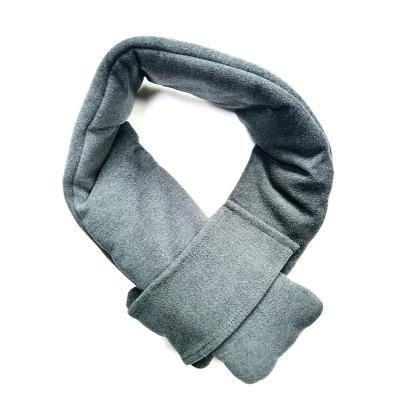 China Long factory price direct supply of new cashmere thick thermal piezoelectric winter scarf warm heating scarf for sale