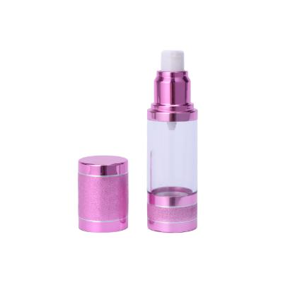 China BEAUTY PACKAGING luxury custom desgin rose gold lotion spray cream airless pump bottle cosmetic for sale