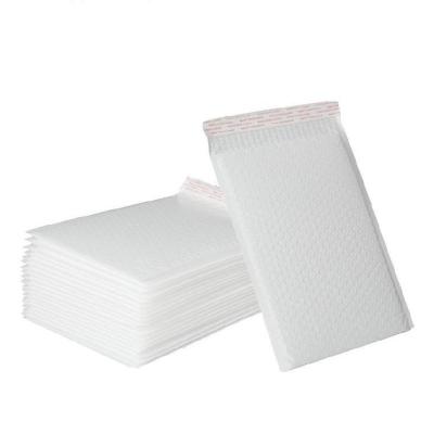 China Waterproof and Drop Proof 100PCS Instock Poly Bubble Mailing Mailer White Padded Bag Envelopes for sale