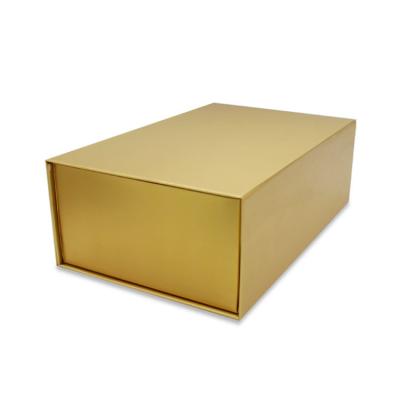 China Custom Luxury Magnetic Collapsible Box Packaging Recycled Materials Magnet Materials Lid Paper Folding Folding Gift Box for sale