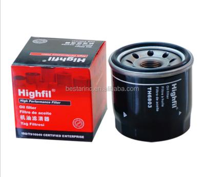 China Hot Sales TOYOTA Oil Filter 90915-10001 For Toyota Car Standard Size for sale