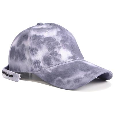 China JOINT Factory Custom Plain Customize Your Own Logo Tie Die Cotton 6 Panel Hats Baseball Cap for sale