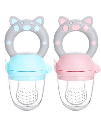 China 2020 New Products Hot Selling BPA Free Newborn Cute Food Baby Pacifier Spicy Fruit Vegetable Feeder for sale