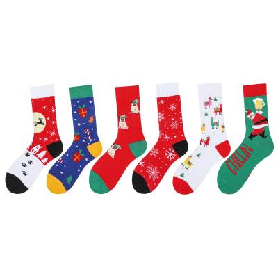 China Wholesale QUICK DRY Christmas Knocks Christmas Gifts Santa Claus Snowman Elk Christmas Decoration Knocks Happy New Year Celebration Socks for sale