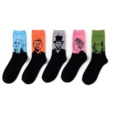 China Cheap Wholesale Famous Image Series QUICK DRY Socks Combed Cotton Mens Socks for sale