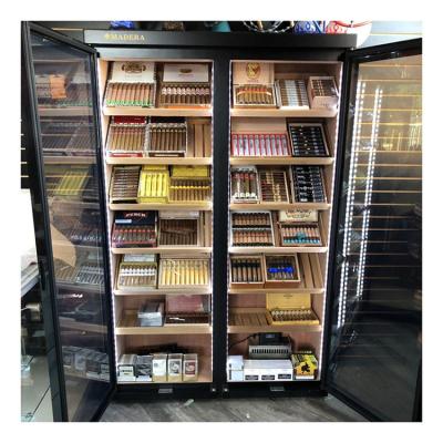 China Retail shop Customized Modern Design Retail Smoke Shop Glass Display Showcase Accessories Led Light Counter Cabinet Smoke Shop Display for sale