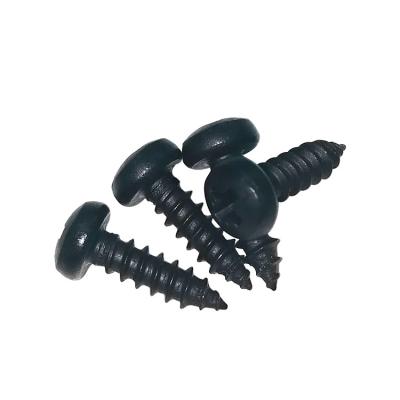 China Pan Head Tapping Screw Low Price Black Pan for sale