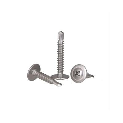 China Pan High Quality Color Coated Stainless Steel Roof Screws for sale