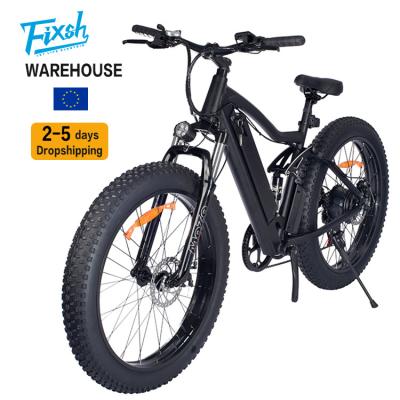 China Aluminum alloy FIXSH Eu warehouse DDP SHIPPING 26 4 0 Fat tire mountain bike Max Promax Motor 48v500w electric ebike for sale