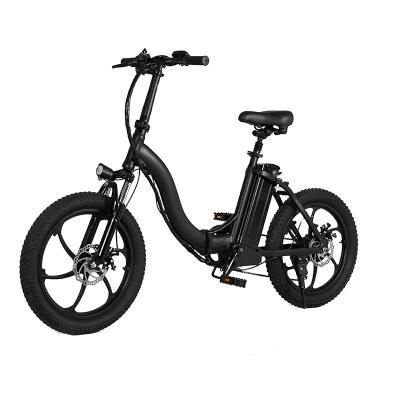 China Aluminum alloy Eu warehouse DDP 20inch ebike with 48v 10ah battery ebike adult electric bike for sale