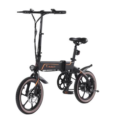 China 2020 most popular aluminum alloy folding 14inch ebike Eu warehouse 48V400W long range ebike 25 kmh for sale