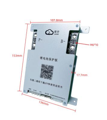 China PCBA 6s 14s 16s 19s 20s 24v 48 V 48v. 60v 72v 30a 80a 150a 100ah Energy Storage Pack Lifepo4 Battery Management System Carte Jbd BMS for sale