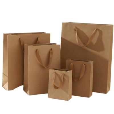 China Paper Type Matt Lamination Corrugated Printing Handling 1 Pcs Small Gift Bag With Handles Craft Package Paper Gift Box Jewelry Birthday Decoration Event BOX for sale