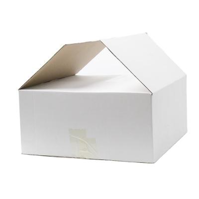 China Paper Type Corrugated Printing Handling White Matt Lamination 3/5 Layer Custom Corrugated Cardboard Kraft Paper Mailing Mailing White Cardboard With Logo for sale