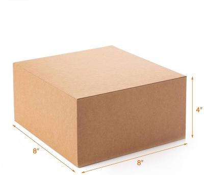 China 2022 High Quality Recyclable Corrugated Paperboard Kraft Paper Mailbox Food Brown Paperboard Transport Cardboard for sale