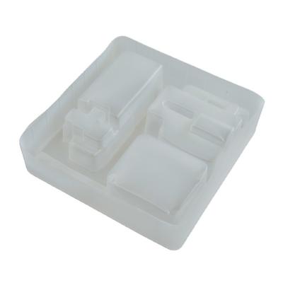 China Paper Type Corrugated Printing Handling Matt Lamination Custom 3 Hole Plastic Packaging Box High Quality Cheap White 2 Holes for sale