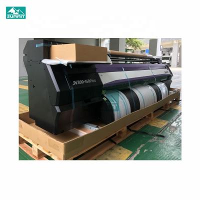 China Print Shops Mimaki JV300-160 Plus Eco Solvent / Sublimation Printer With 2 DX7 Printheads for sale