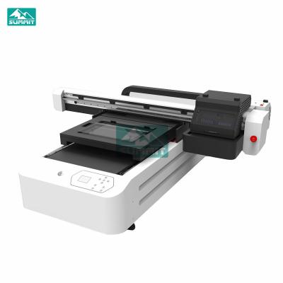 China Hotels Multifunctional A3 Size UV ​​Flatbed Printer For Printing Mobile Phone Case Tempered Glass for sale