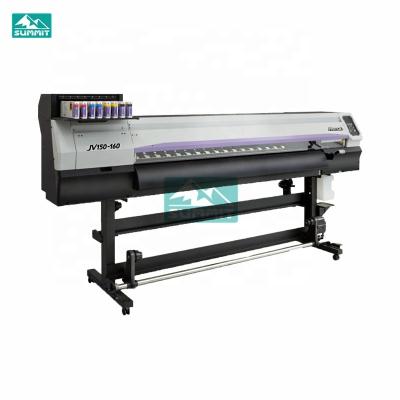 China Advertising Used Mimaki Indoor Outdoor Roll To Roll JV150-160 Eco Solvent Printer With DX7 Printhead for sale