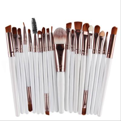 China Angular Blush Wholesale Cheap Brushes Crystal Handle Makeup Brush Set Logo Make Up Brushes Custom Made Makeup 20pcs for sale