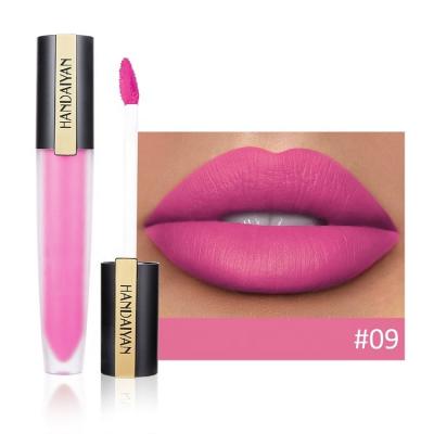 China Cute Wholesale Brand Lip Gloss Longlasting Waterproof Individual Tint Pen Lip Gloss Moisturize Matte Lipgloss for sale