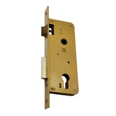 China 8545 8540 Cylinder Type European Mortise Door Lock body 740D for sale