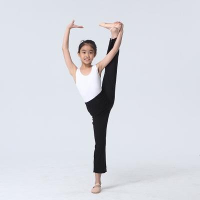 China Kid Micro Breathable Poly Jazz Pants Long Jazz Pants for sale