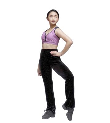 China Pants Dance Velvet Pants High Quality Women Pants for sale