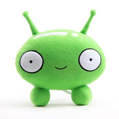 China High Quality Ultimate Green Alien Handmade Pillow Space Plush 25cm Mooncake Soft Stuffing Toys for sale