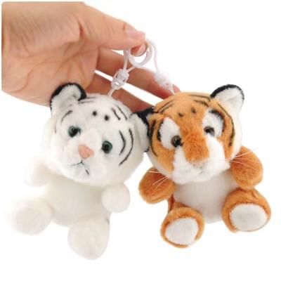 China Plush Toy 15cm Cute Little Panda Raccoon Plush Pendant Bag Tiger Plush Toy White Tiger Koala Pendant Doll for Gift for sale