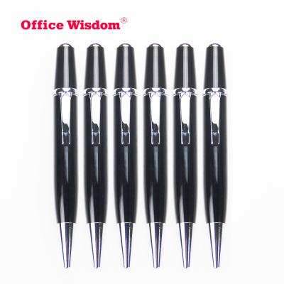 China Huge Exaggerated Metal Pen Curve Artist Imagination Twist Ballpoint Pen Promotional Big Pen Heavy Metal Pen for sale