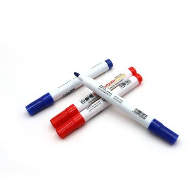 China Dry Office Plastic Multicolor Stationery Water Based Non-Writing and Easy-to-Cloth Whiteboard Marker Pens for sale