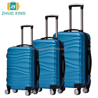 China School Case Trolley Hard Travel Luggage Bag \ Custom Coloful Bottom Travel ABS \ Etc. 2023 for sale