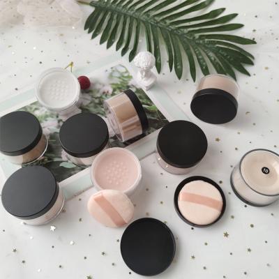 China Whitening OEM Private Label Makeup Loose Powder Waterproof Mineral Smooth Brighten Setting Powder 8 Colors Face Powder for sale