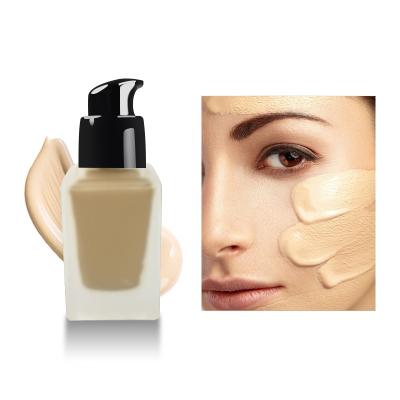 China Hot Selling OEM Organic Acne / Spot Removing Matte Finished Long Lasting Full Coverage Liquid Foundation for sale